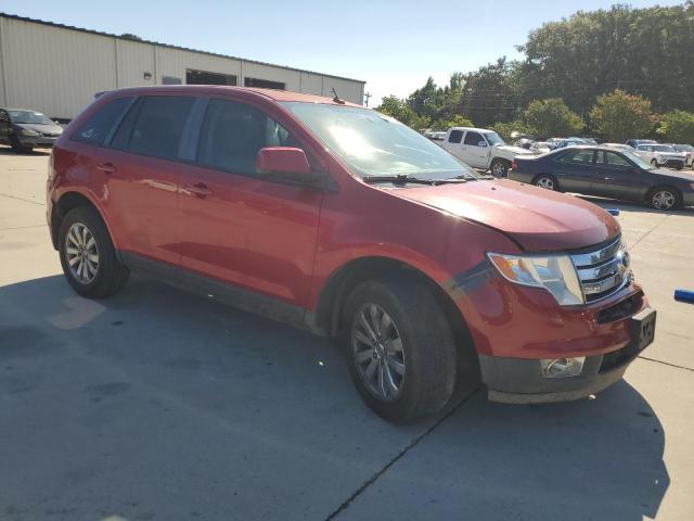 2FMDK3JC9ABA32513 - 2010 FORD EDGE SEL RED photo 4