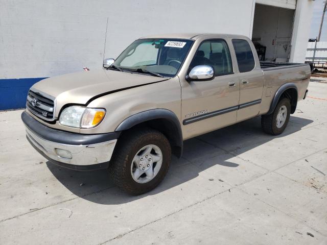 5TBBT44142S235066 - 2002 TOYOTA TUNDRA ACCESS CAB GOLD photo 1