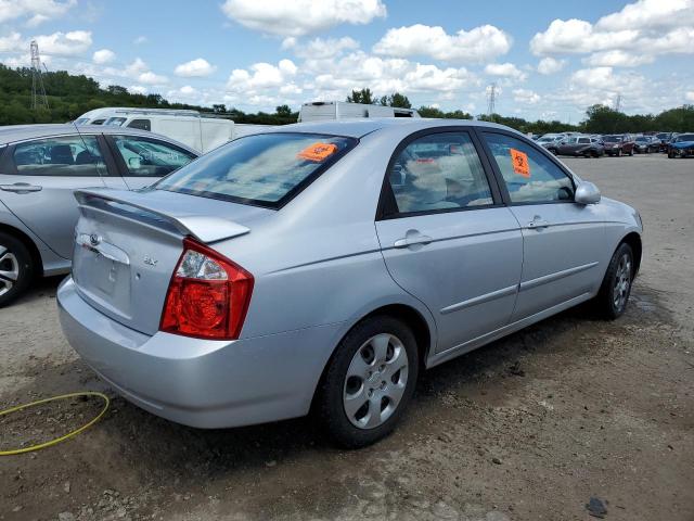 KNAFE121265221440 - 2006 KIA SPECTRA LX SILVER photo 3