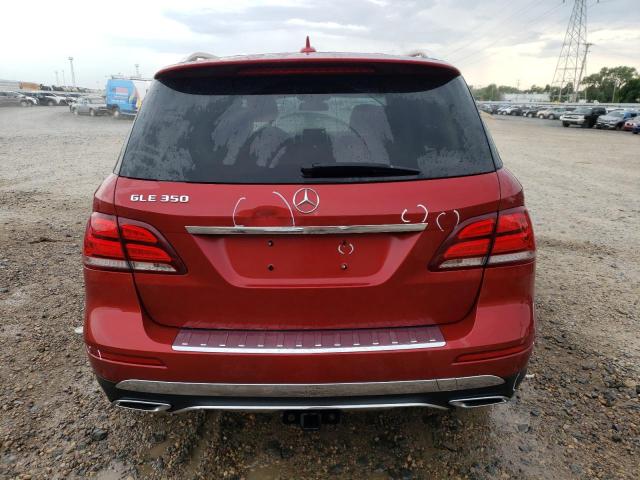 4JGDA5JB1JB042951 - 2018 MERCEDES-BENZ GLE 350 RED photo 6