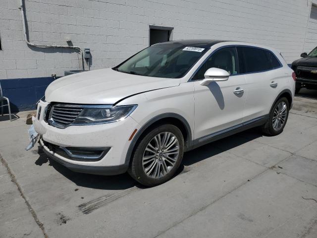 2LMTJ8LR5GBL48792 - 2016 LINCOLN MKX RESERVE 白色 照片 1