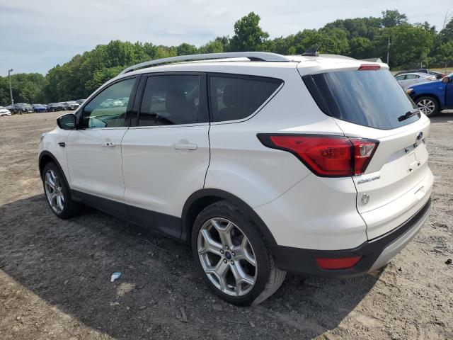 1FMCU9J95KUA87243 - 2019 FORD ESCAPE TITANIUM WHITE photo 2