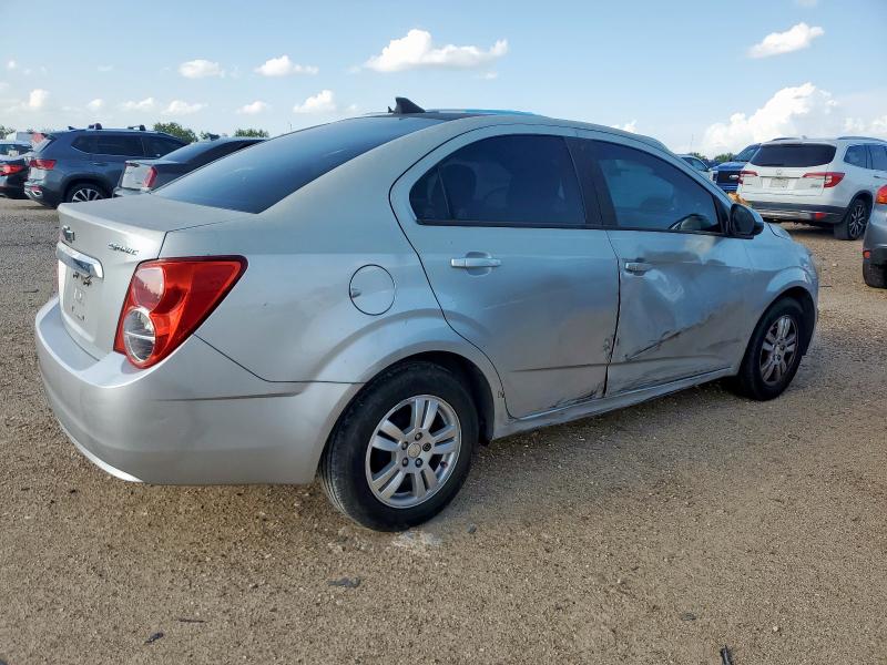 1G1JA5SH5C4208320 - 2012 CHEVROLET SONIC LS SILVER photo 3
