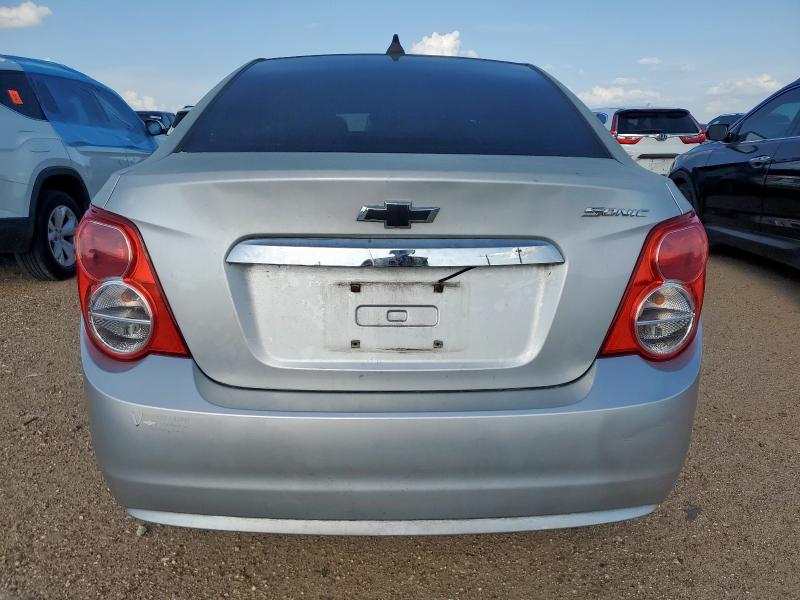 1G1JA5SH5C4208320 - 2012 CHEVROLET SONIC LS SILVER photo 6