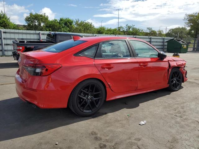 2HGFE2F56NH570177 - 2022 HONDA CIVIC SPORT RED photo 3
