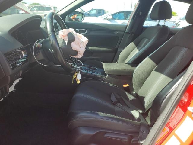 2HGFE2F56NH570177 - 2022 HONDA CIVIC SPORT RED photo 7