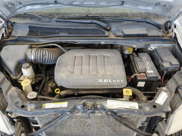 2A4RR5DG6BR797312 - 2011 CHRYSLER TOWN & COU TOURING SILVER photo 12