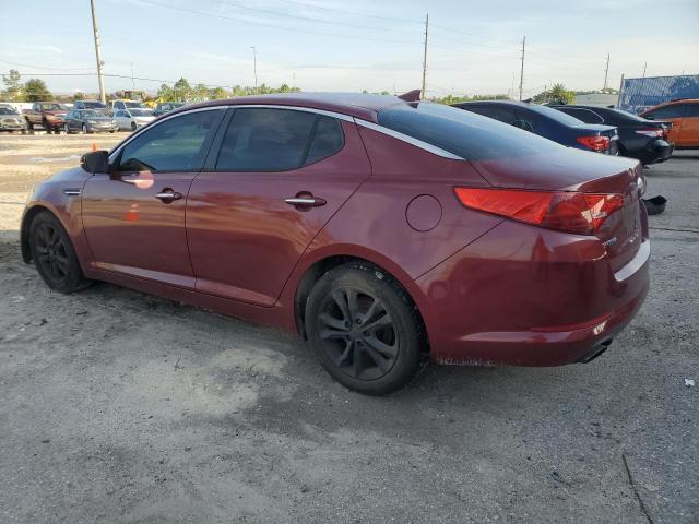 5XXGM4A78DG168723 - 2013 KIA OPTIMA LX RED photo 2