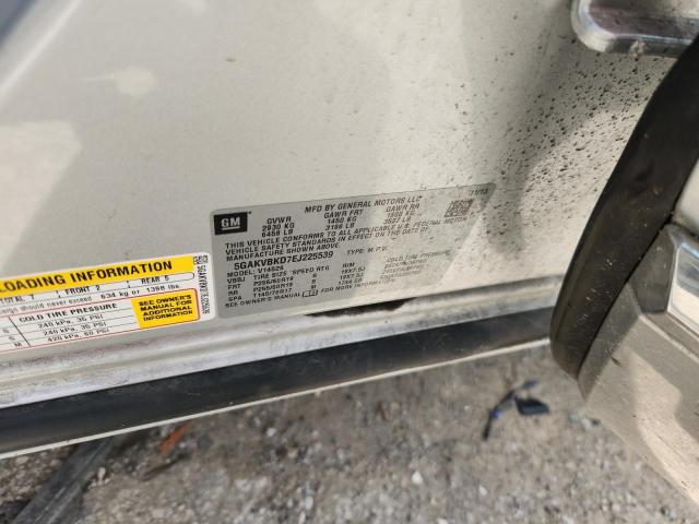 5GAKVBKD7EJ225539 - 2014 BUICK ENCLAVE SILVER photo 13