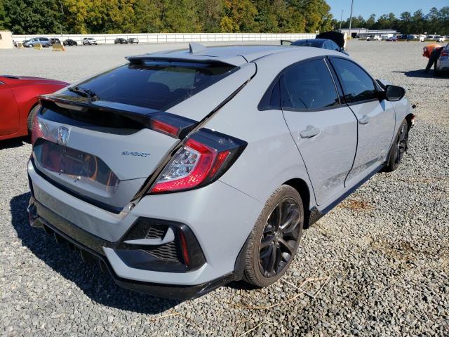 SHHFK7H42MU221173 - 2021 HONDA CIVIC SPORT 灰色 照片 4
