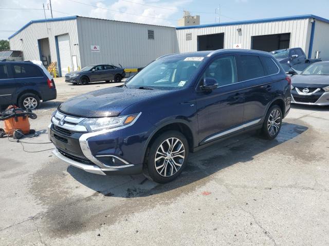 JA4JZ4AX0JZ053818 - 2018 MITSUBISHI OUTLANDER GT BLUE photo 1