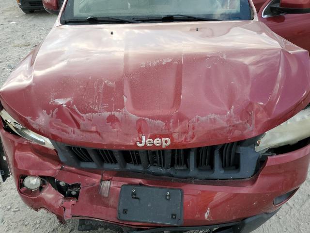 1C4RJFAT1CC352880 - 2012 JEEP GRAND CHEROKEE LAREDO RED photo 12