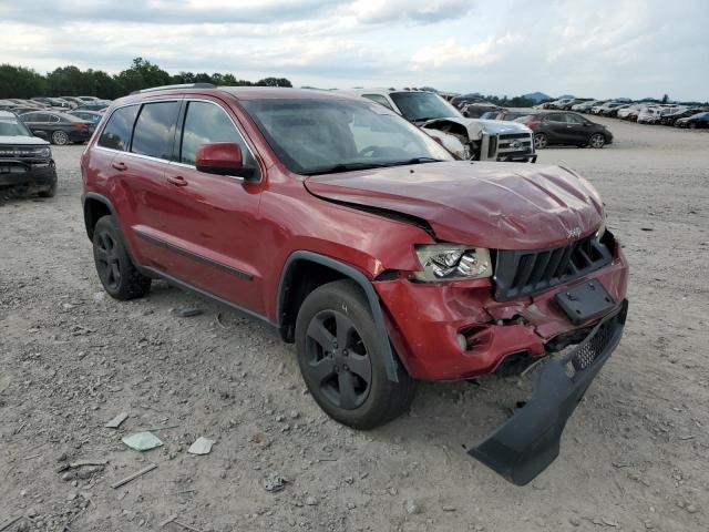 1C4RJFAT1CC352880 - 2012 JEEP GRAND CHEROKEE LAREDO RED photo 4