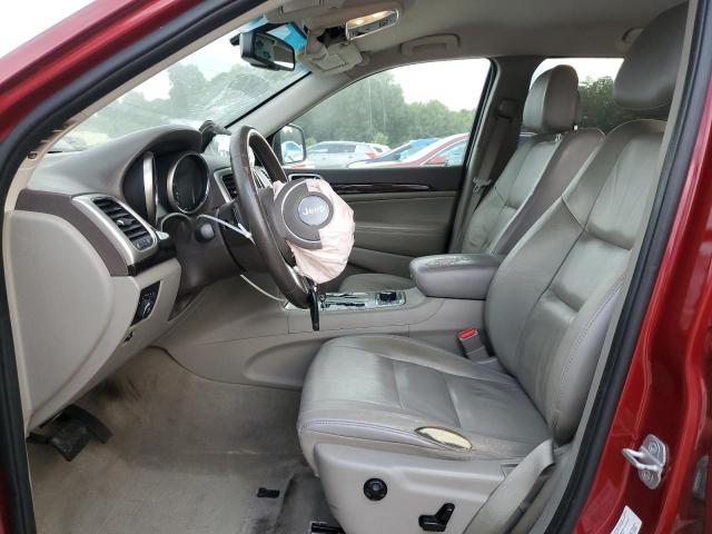 1C4RJFAT1CC352880 - 2012 JEEP GRAND CHEROKEE LAREDO RED photo 7