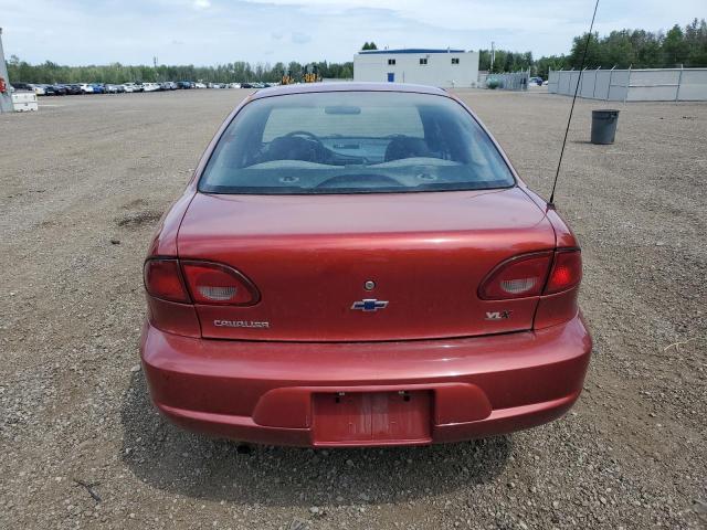 3G1JC52461S113107 - 2001 CHEVROLET CAVALIER BASE RED photo 6