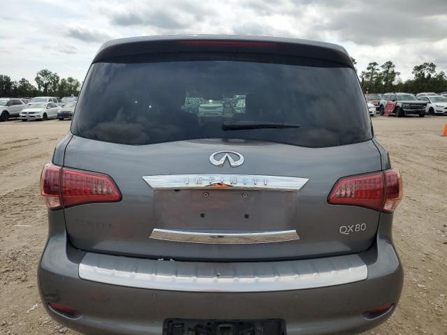 JN8AZ2NF7G9611575 - 2016 INFINITI QX80 GRAY photo 6