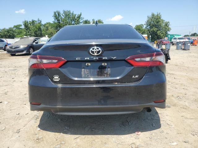 4T1C11AK0NU662124 - 2022 TOYOTA CAMRY LE 黑色 照片 6