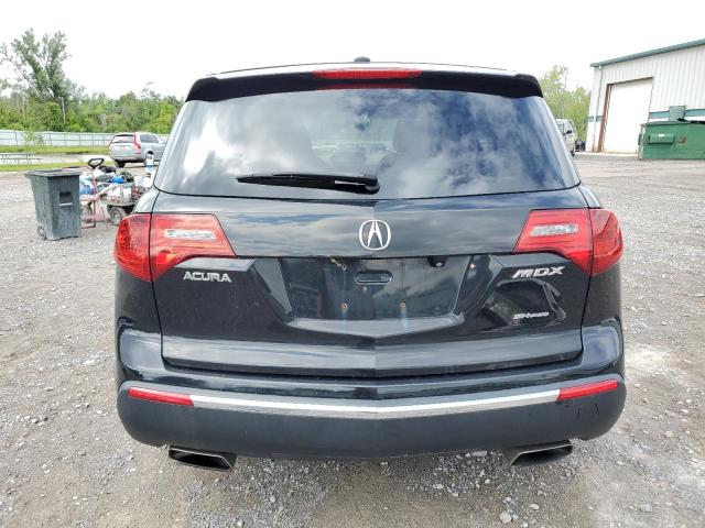 2HNYD2H68BH543004 - 2011 ACURA MDX TECHNOLOGY CHARCOAL photo 6