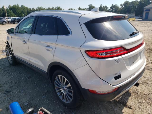 5LMTJ3DH1HUL55204 - 2017 LINCOLN MKC RESERVE თეთრი ფოტო 2