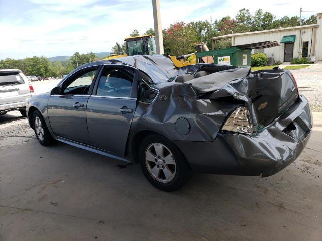 2G1WT57K491171172 - 2009 CHEVROLET IMPALA 1LT GRAY photo 2