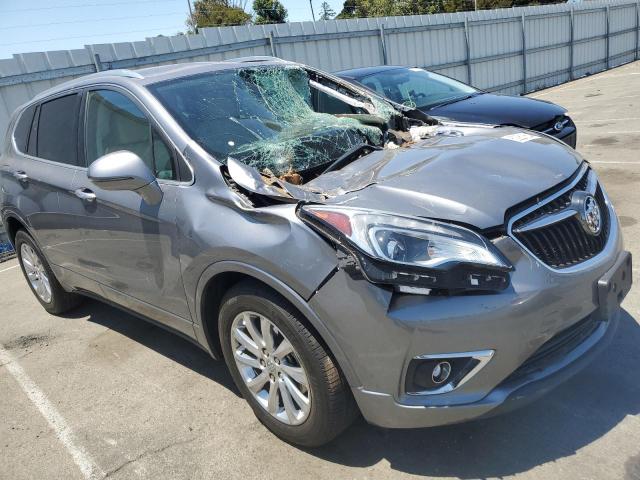 LRBFXCSA4KD007735 - 2019 BUICK ENVISION ESSENCE Մոխրագույն լուսանկար 4