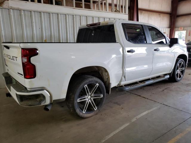 1GCPWBEK4NZ160789 - 2022 CHEVROLET SILVERADO C1500 CUSTOM WHITE photo 3