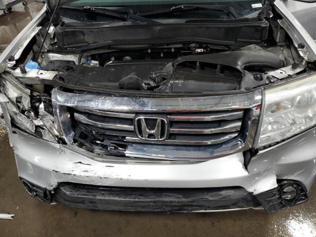 5FNYF4H45DB075106 - 2013 HONDA PILOT EX SILVER photo 12