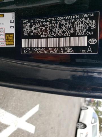 JTKJF5C7XF3090783 - 2015 TOYOTA SCION TC Boz foto 12