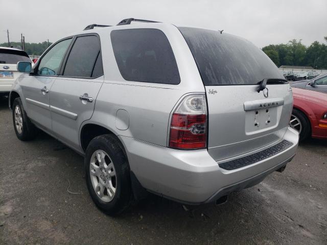 2HNYD18685H545639 - 2005 ACURA MDX TOURING SILVER photo 2