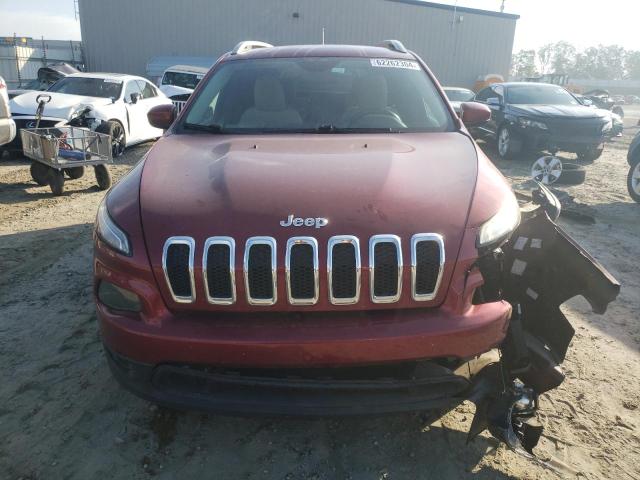 1C4PJLCS0GW161126 - 2016 JEEP CHEROKEE LATITUDE MAROON photo 5