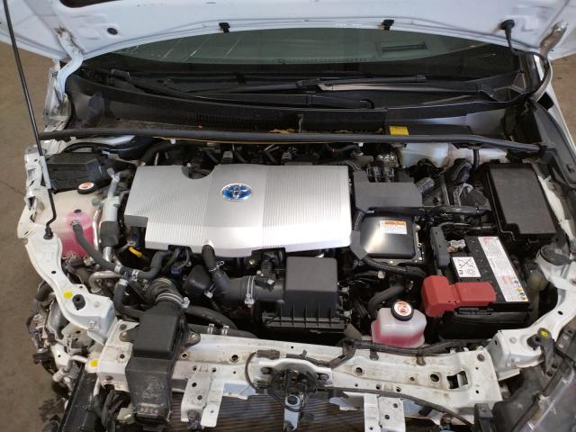 JTDKARFP5H3039384 - 2017 TOYOTA PRIUS PRIM თეთრი ფოტო 11