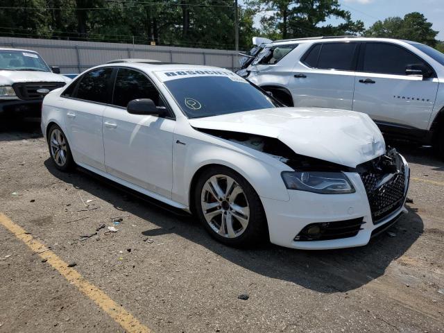 WAUKGAFL4BA158606 - 2011 AUDI S4 PRESTIGE WHITE photo 4