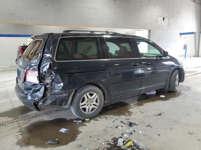5FNRL38707B119387 - 2007 HONDA ODYSSEY EXL BLACK photo 3