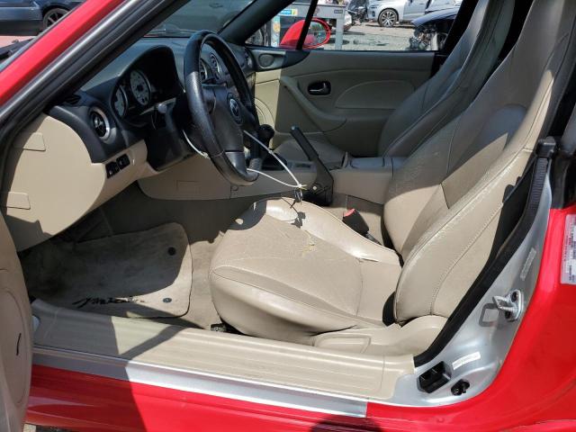 JM1NB353X50412146 - 2005 MAZDA MX-5 MIATA BASE RED photo 7