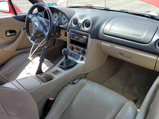 JM1NB353X50412146 - 2005 MAZDA MX-5 MIATA BASE RED photo 8