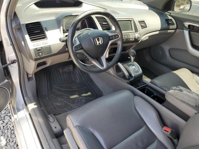 2HGFG12948H536837 - 2008 HONDA CIVIC EXL SILVER photo 8