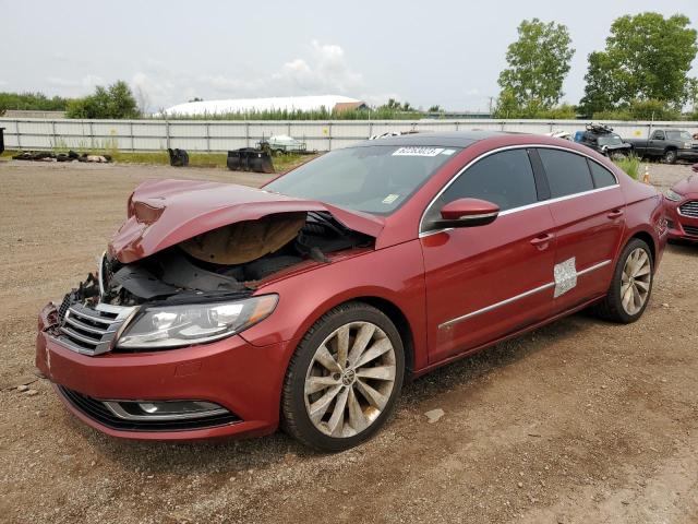 WVWGU7AN7DE567692 - 2013 VOLKSWAGEN CC VR6 4MOTION RED photo 1