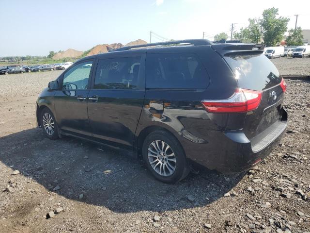 5TDYZ3DC2JS943861 - 2018 TOYOTA SIENNA XLE Schwarz Foto 2