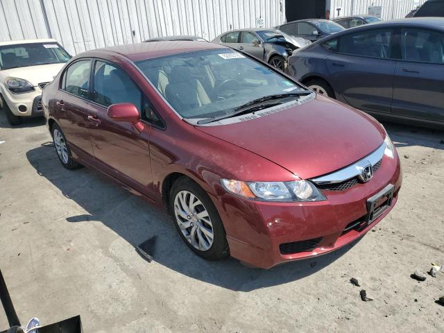 2HGFA1F55AH571286 - 2010 HONDA CIVIC LX Қызыл фото 4