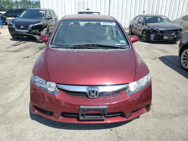 2HGFA1F55AH571286 - 2010 HONDA CIVIC LX Қызыл фото 5