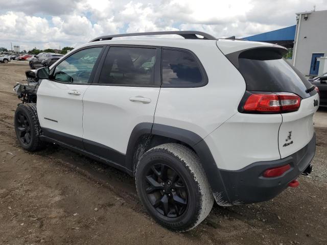 1C4PJMBX5JD568929 - 2018 JEEP CHEROKEE TRAILHAWK WHITE photo 2