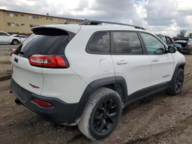 1C4PJMBX5JD568929 - 2018 JEEP CHEROKEE TRAILHAWK WHITE photo 3