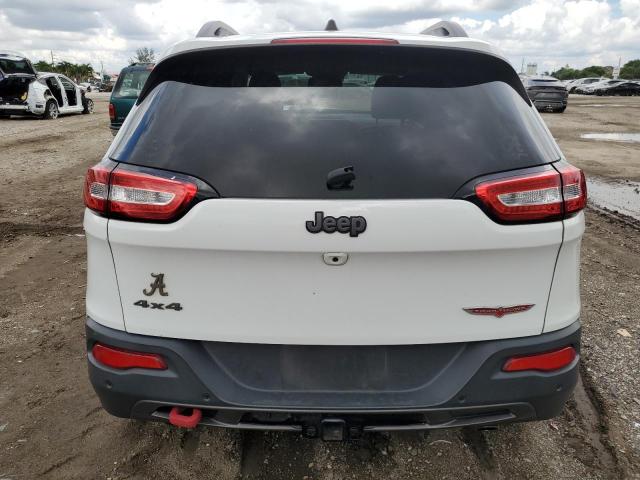 1C4PJMBX5JD568929 - 2018 JEEP CHEROKEE TRAILHAWK WHITE photo 6