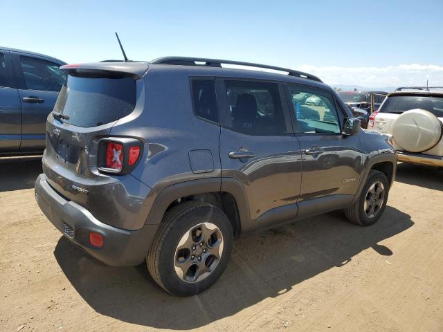 ZACCJBAT6GPD54480 - 2016 JEEP RENEGADE SPORT GRAY photo 3