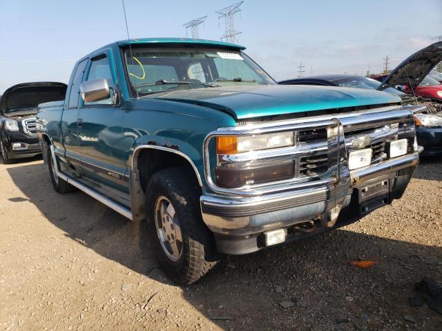 2GCEK19K0R1207886 - 1994 CHEVROLET GMT-400 K1500 TEAL photo 4