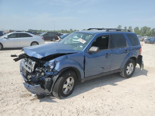 1FMCU93709KA62459 - 2009 FORD ESCAPE XLT BLUE photo 1