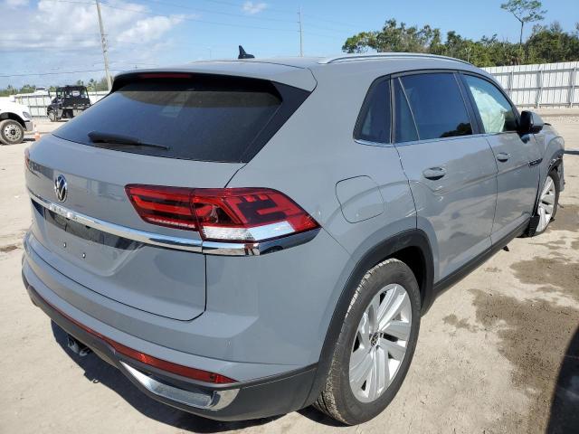 1V2JE2CA2NC225742 - 2022 VOLKSWAGEN ATLAS CROS SE ნაცრისფერი ფოტო 4