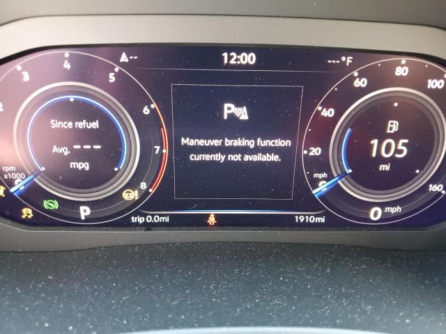 1V2JE2CA2NC225742 - 2022 VOLKSWAGEN ATLAS CROS SE ნაცრისფერი ფოტო 8