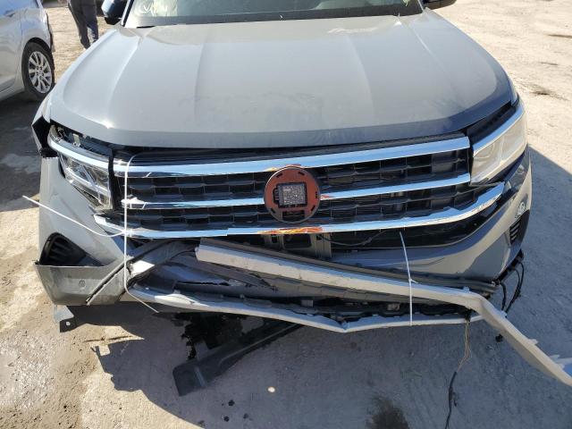 1V2JE2CA2NC225742 - 2022 VOLKSWAGEN ATLAS CROS SE ნაცრისფერი ფოტო 9