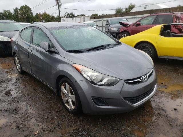 5NPDH4AE8DH287561 - 2013 HYUNDAI ELANTRA GLS GRAY photo 1